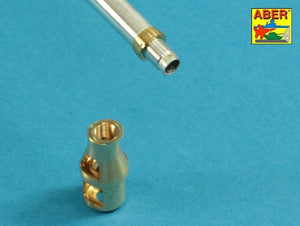 Aber 35L-231 10,5cm KwK L/70 barrel with double baffle muzzle brake for German Pz.Kpfw. VII Lowe 1/35 1/35 – zdjęcie 8