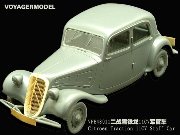 Voyager Model VPE48011 Citroen Traction 11CV Staff Car 1/48 – image 2