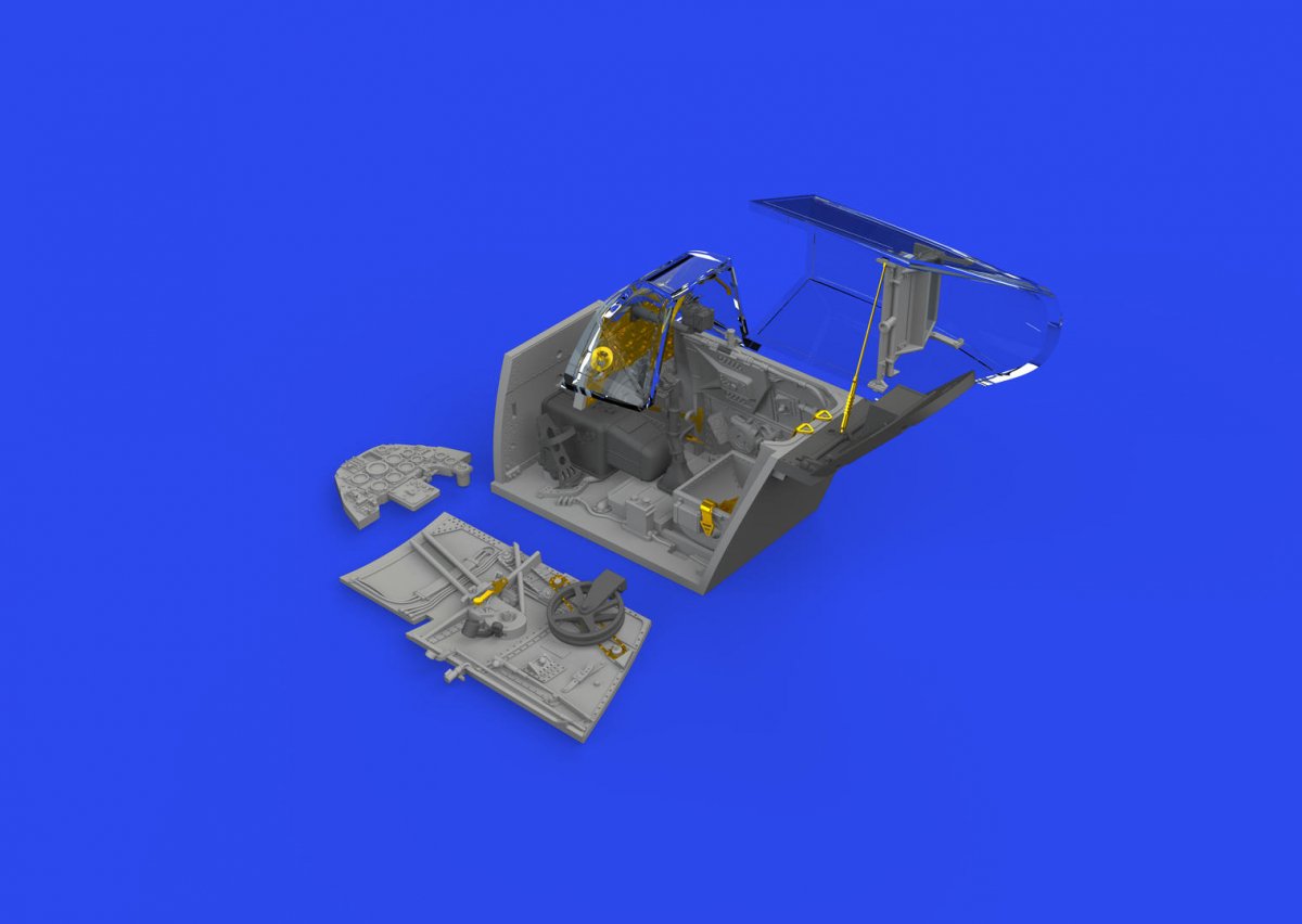 Eduard 648926 Bf 109G-10 cockpit PRINT Eduard 1/48 – zdjęcie 3