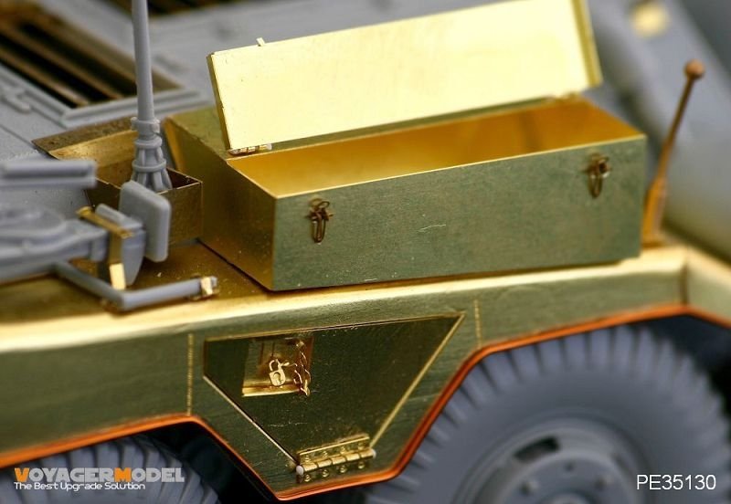 Voyager Model PE35130 Sd.Kfz 234/2 Puma 8 Rad (For DRAGON 6256) 1/35 – image 4