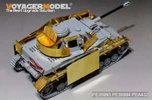 Voyager Model PE35993 WWII German Pz.Kpfw.IV Ausf.G（LateProduction）Basic For Border 35001 1/35 – zdjęcie 10
