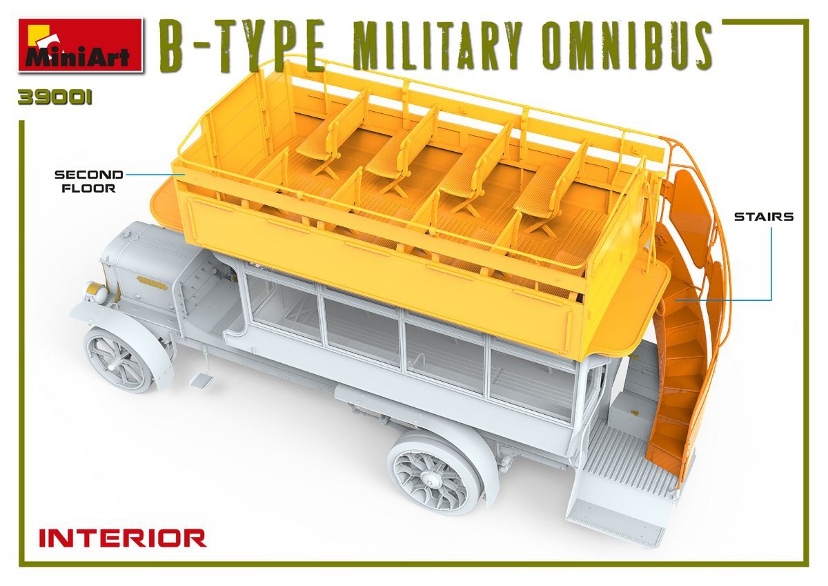 MiniArt 39001 B-TYPE MILITARY OMNIBUS 1/35 – zdjęcie 12