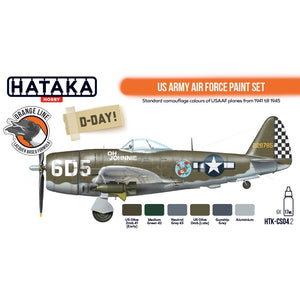 Hataka HTK-CS04.2 US Army Air Force paint set (6x17ml) – zdjęcie 3