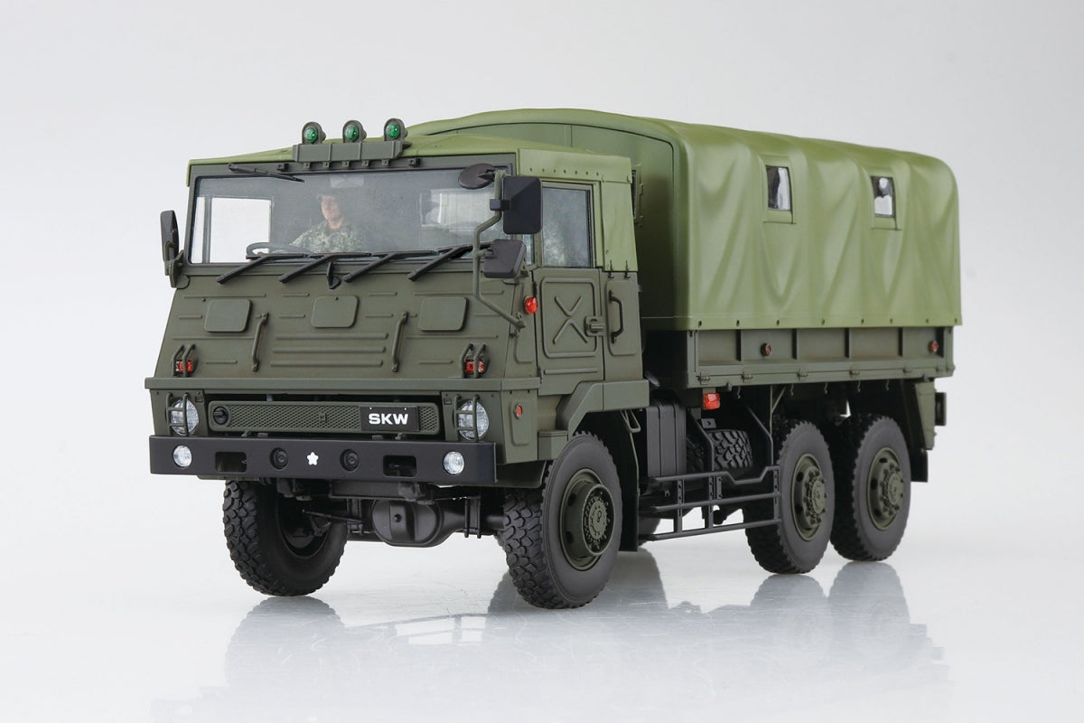 Aoshima 05894 Isuzu SKW-464 MILITARY#2 3 1/2t Truck 1/35 – image 4