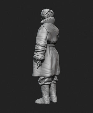 Panzer Art FI35-129 Soviet tank officer in sheepskin coat No.1 1/35 – zdjęcie 2