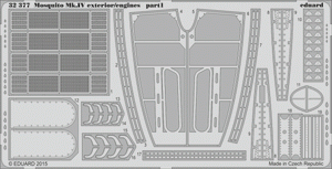 Eduard 32377 Mosquito Mk. IV exterior/ engines 1/32 HK MODELS – zdjęcie 2