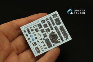 Quinta Studio QD48386 BF 110G 3D-Printed &amp;amp; coloured Interior on decal paper (Eduard) 1/48 – zdjęcie 4