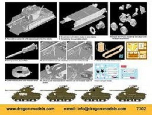 Dragon 7302 M4A3E8 (76) W Sherman – zdjęcie 2