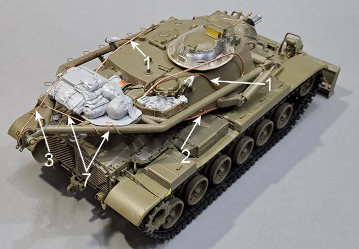 Eureka XXL ER-3571 Upgrade kit for the M728 Combat Engineer Vehicle fit to AFV Club 35254 1/35 – zdjęcie 12