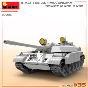 MiniArt 37095 IRAQI T-55 AL FAW/ENIGMA. SOVIET MADE BASE 1/35 – zdjęcie 2