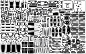 Pontos 35022F1 BISMARCK 1941 Detail Up Set 1/350 – zdjęcie 23