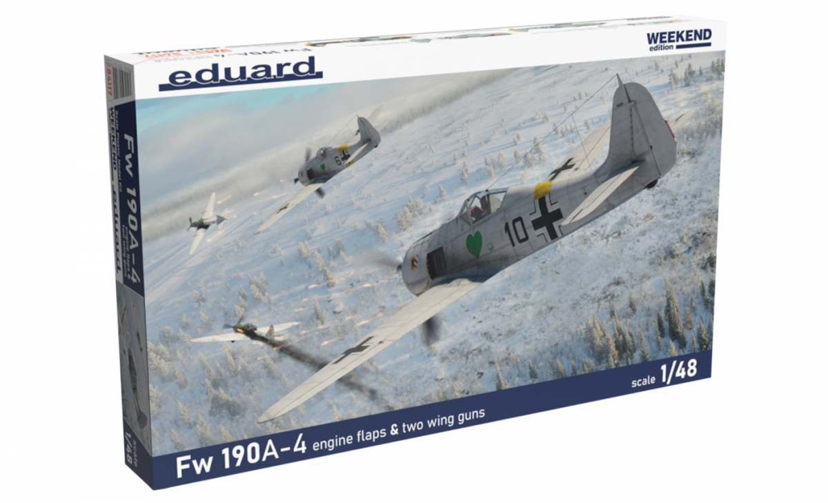 Eduard 84117 Fw 190A-4 w/ engine flaps &amp;amp; 2-gun wings 1/48 – zdjęcie 2