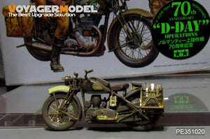 Voyager Model PE351020 WWII British BSA M20 Military Motorcycle upgrade set For TAMIYA 35316 1/35 – image 4