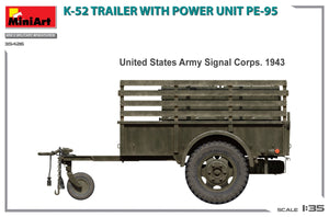 MiniArt 35426 K-52 TRAILER w/POWER UNIT PE-95 1/35 – zdjęcie 5