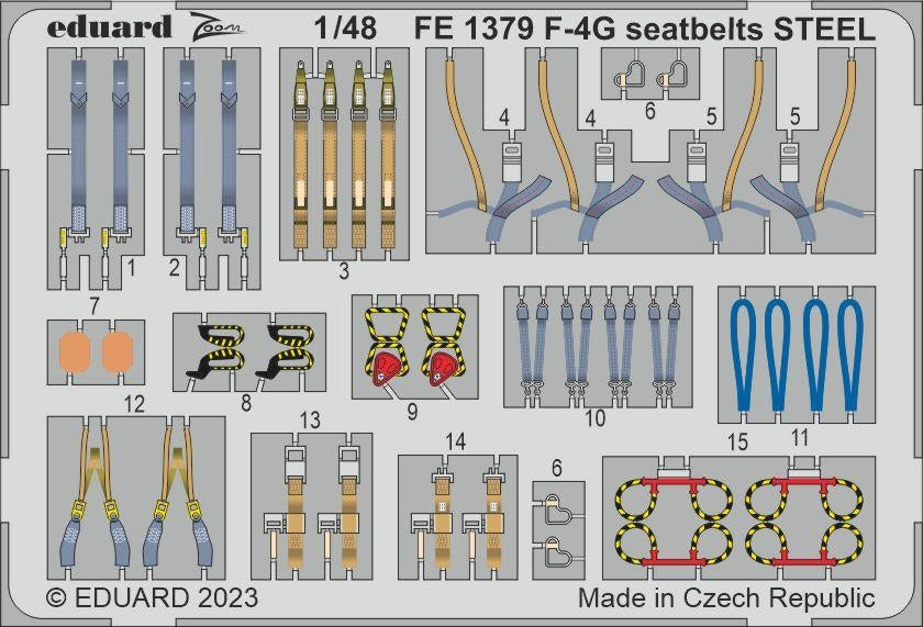 Eduard BIG49389 F-4G Meng 1/48 – immagine 6