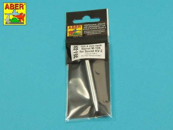 Aber 35L-324 152.4mm M-10S barrel for Soviet KV-2 tank 1/35