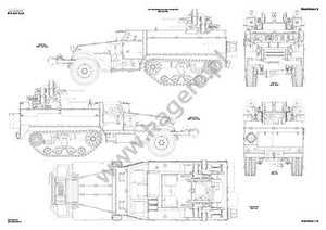 Kagero 7088 M16 Half-Track EN/PL – zdjęcie 4