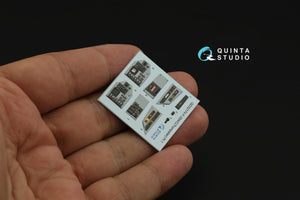 Quinta Studio QD32174 F-35A/C 3D-Printed &amp;amp; coloured Interior on decal paper (Trumpeter) 1/32 – zdjęcie 5