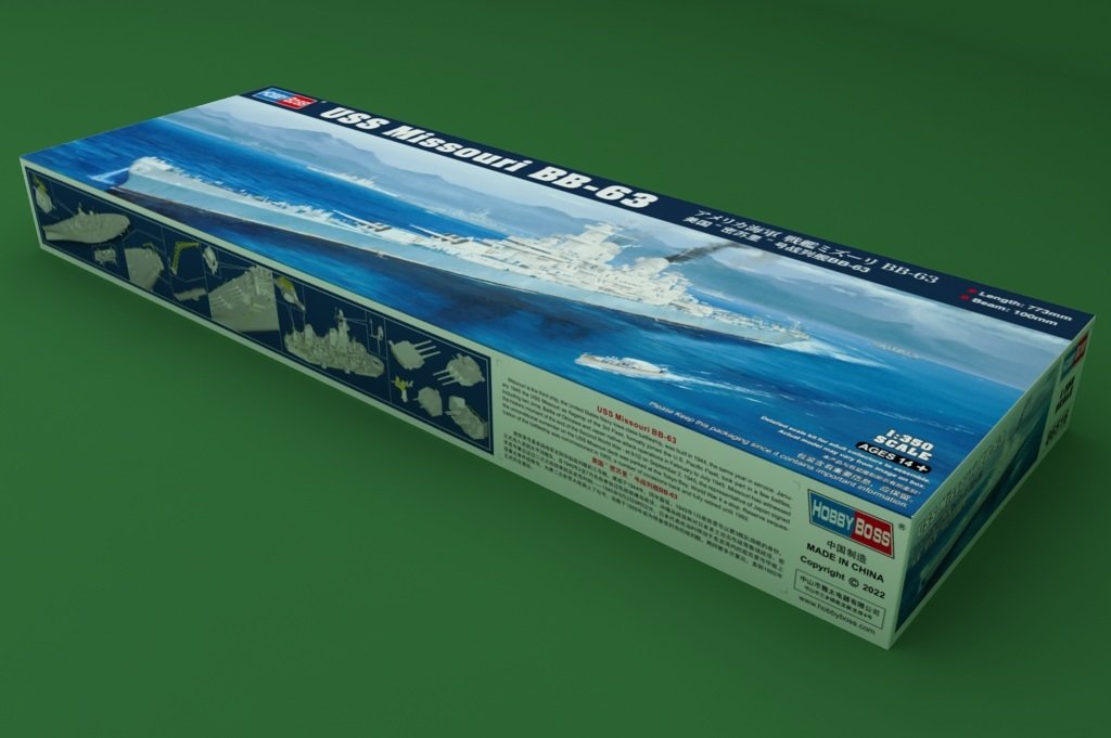 Hobby Boss 86516 USS Missouri BB-63 1/350 – zdjęcie 2