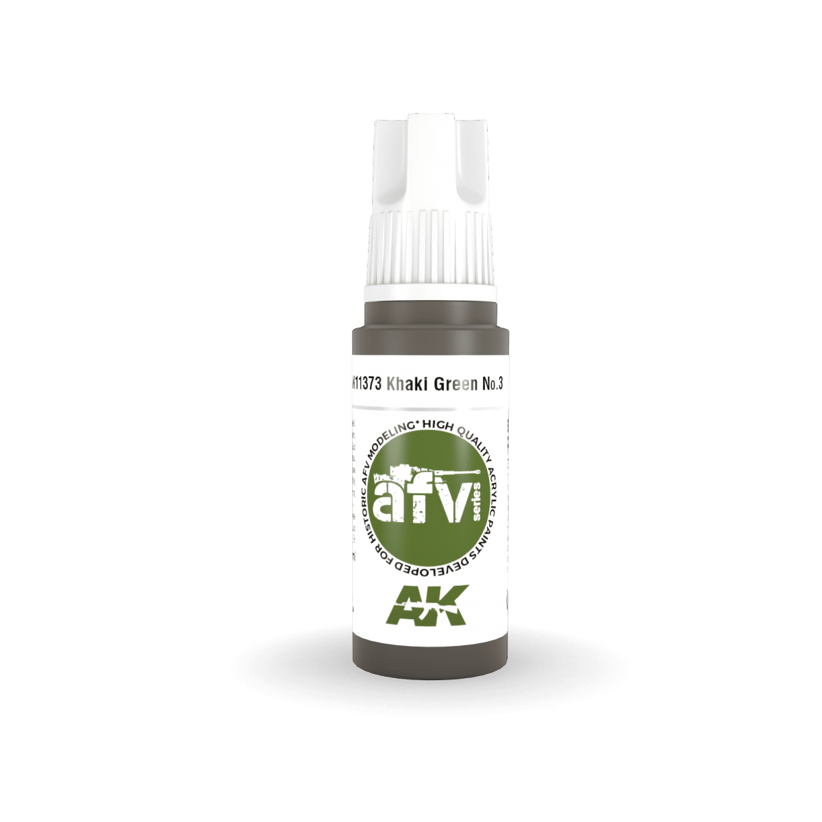 AK Interactive AK11373 Khaki green No.3 17ml – zdjęcie 2
