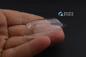 Quinta Studio QC48081 Yak-2 vacuformed clear canopy (for Mars Models kit) 1/48 – image 3