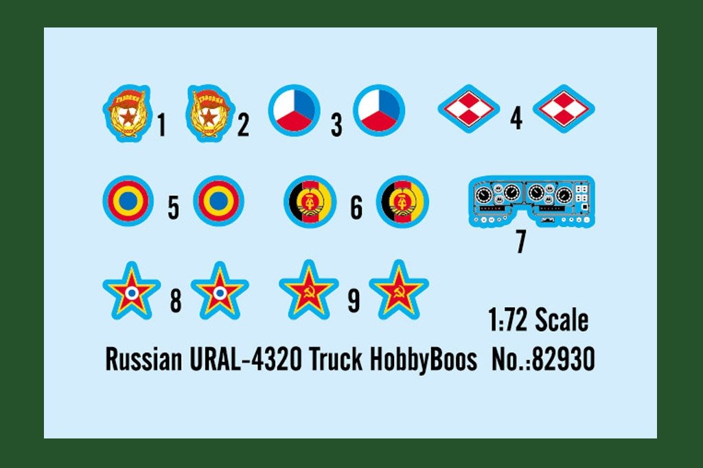 Hobby Boss 82930 Russian URAL 4320 Truck 1/72 – Bild 2