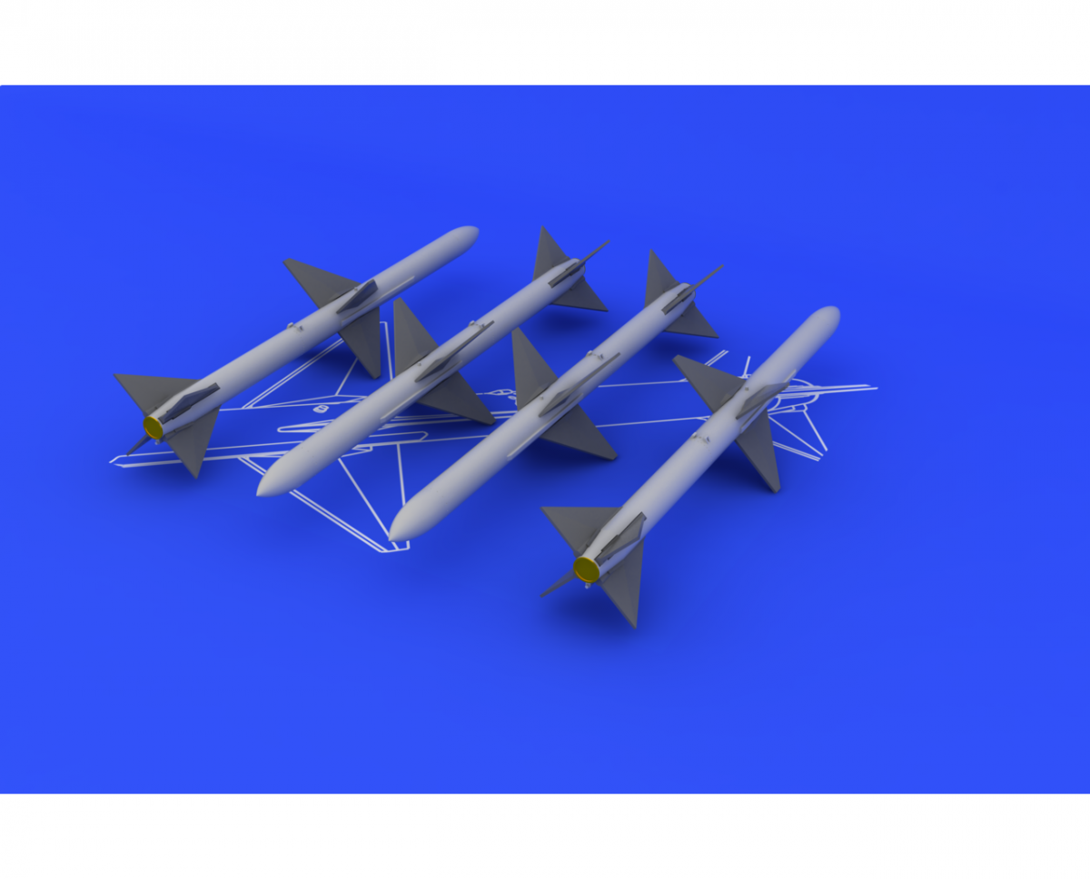 Eduard SIN64812 F-4 WEAPONS SET 1/48 – zdjęcie 3