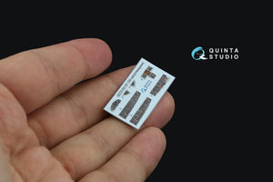 Quinta Studio QD72103 CF-104 early 3D-Printed &amp;amp; coloured Interior on decal paper (Hasegawa) 1/72 – zdjęcie 3