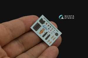 Quinta Studio QD+72168 Su-17M3 3D-Printed coloured Interior on decal paper (Modelsvit) (with 3D-printed resin part) 1/72 – zdjęcie 5
