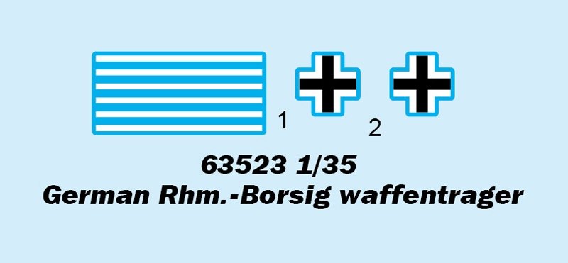 I Love Kit 63523 German Rhm.-Borsig Waffentrager 1/35 – zdjęcie 11