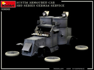 Miniart 39010 AUSTIN ARMORED CAR 3rd SERIES: GERMAN, AUSTRO-HUNGARIAN, FINNISH SERVICE. INTERIOR KIT 1/35 – image 5
