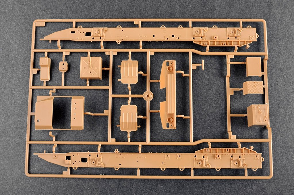 Trumpeter 01086 BAZ-6403 with ChMZAP-9990-071 trailer 1/35 – zdjęcie 12