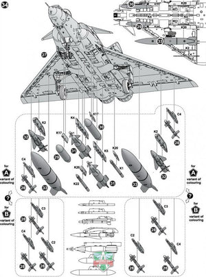 Modelsvit 72053 Mirage 4000 (upgraded version) 1/72 – Bild 4
