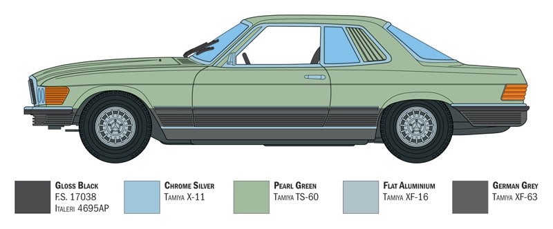 Italeri 3633 Mercedes Benz 500 SLC 1/72 – image 4