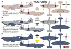 Kovozavody Prostejov KPM0290 Spitfire PR. Mk.X 1/72 – zdjęcie 2