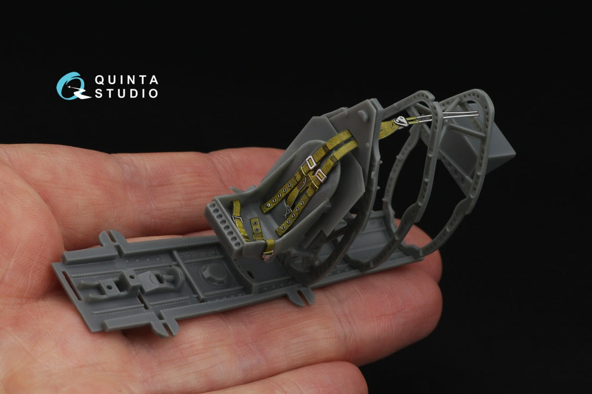 Quinta Studio QR+32045 British Fighter Seatbelts, pre-war/early WWII (with metal buckles) (All kits) 1/32 – zdjęcie 3