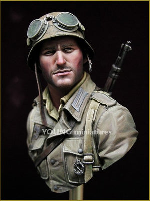 Young Miniatures YM1839 Infanterie allemande DAK Afrique du Nord Seconde Guerre mondiale 1943 1/10  – image 2