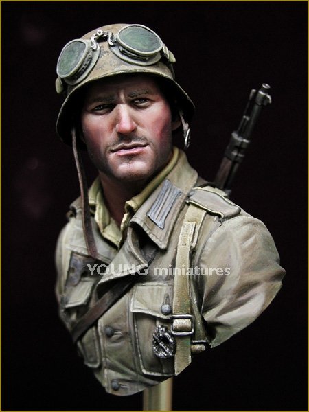 Young Miniatures YM1839 Infanterie allemande DAK Afrique du Nord Seconde Guerre mondiale 1943 1/10  – image 2