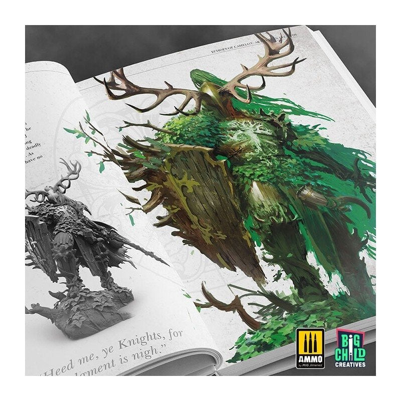 Ammo of Mig BCECLI002 Echoes of Camelot Artbook and Painting Guide – image 4
