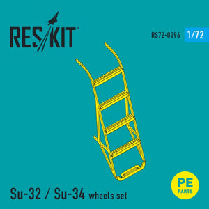 RESKIT RS72-0096 SU-32/SU-34 WHEELS SET 1/72 – zdjęcie 2