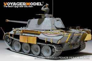 Voyager Model PE35983 WWII German Panther D Tank Late version Basic For TAKOM 2104 1/35 – zdjęcie 8