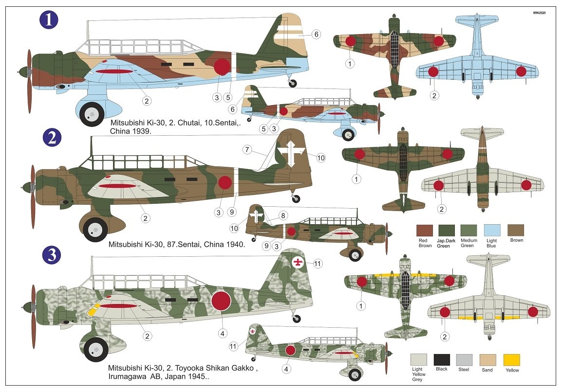 AZ Model AZ7809 Ki-30 Ann “At war” 1/72 – image 2