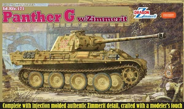 Dragon 6384 Sd.Kfz.171 Panther G w/Zimmerit 1/35