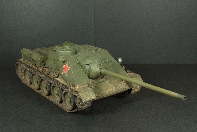 Dragon 6359 Soviet SU-100 Tank Destroyer 1/35 – zdjęcie 6