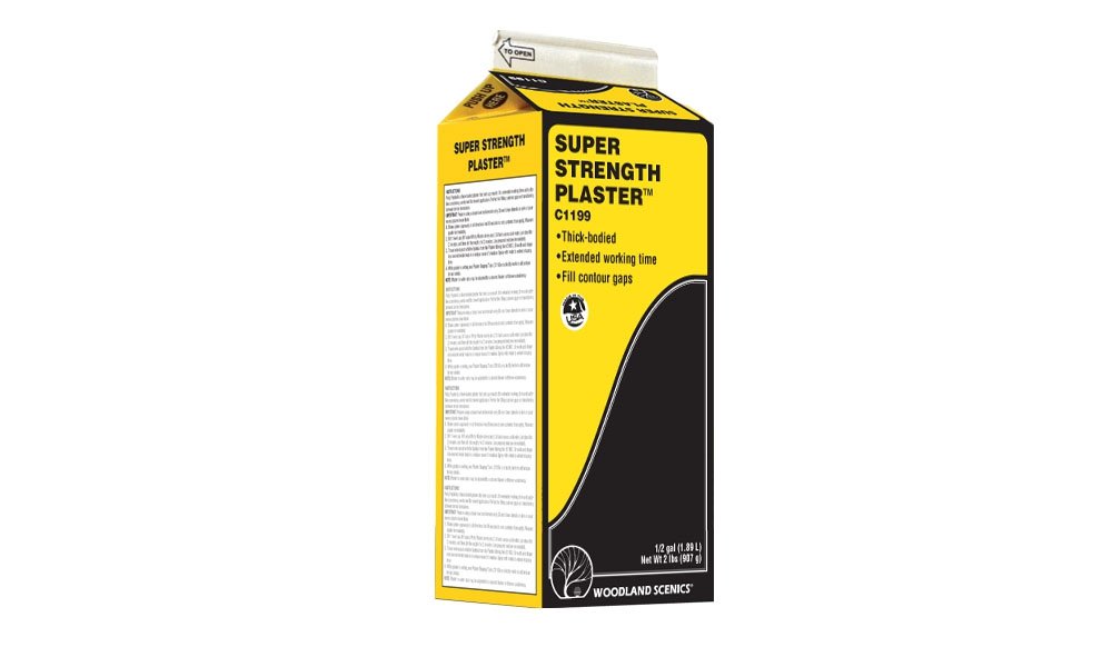 Woodland Scenics WC1199 Super Strength Plaster - Super Strong Plaster 1.81 kg