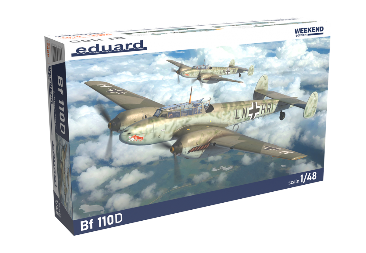 Eduard 8409 Bf 110D 1/48