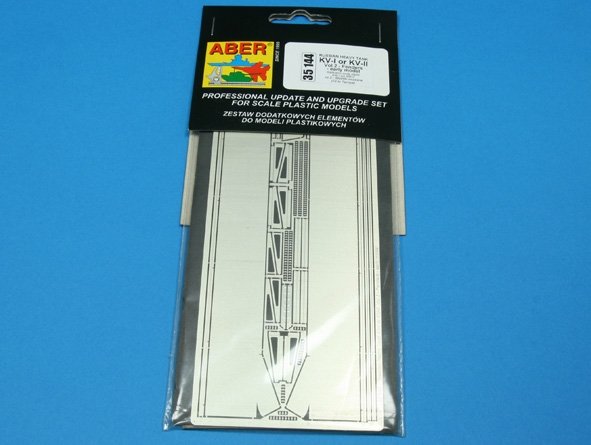 Aber 35144 Radziecki czolg ciezki KW-I lub KW-II cz.2 blotniki wczesne (TAM) 1/35 – zdjęcie 3
