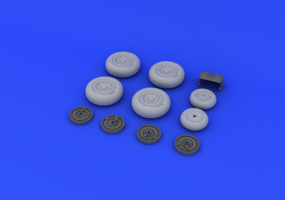 Eduard 648248 MiG-31 wheels 1/48 AMK – image 3