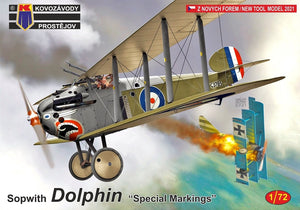 Kovozavody Prostejov KPM0274 Sopwith Dolphin &amp;quot;Special Markings&amp;quot; 1/72