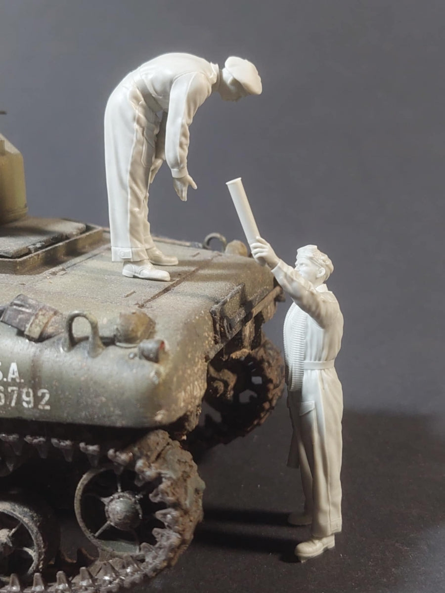 Panzer Art FI35-234 Char britannique chargeant des munitions de 75 mm 1/35